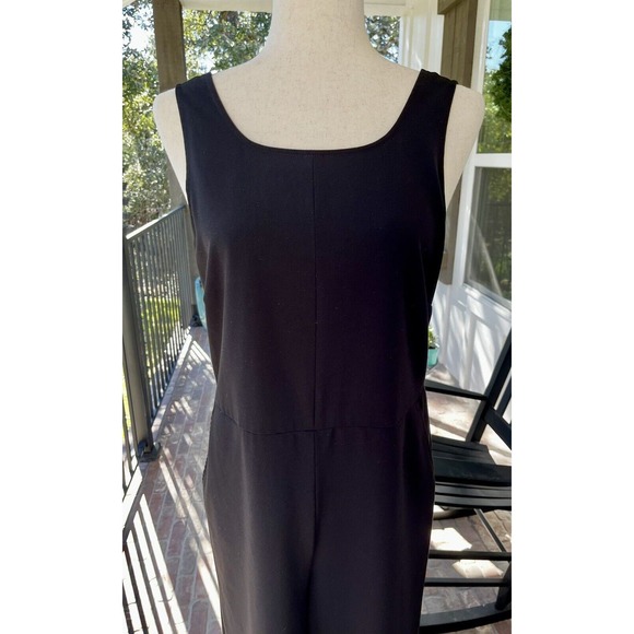 Frank and Oak Women's Gabardine Jumpsuit True Black Size Medium - Picture 6 of 8